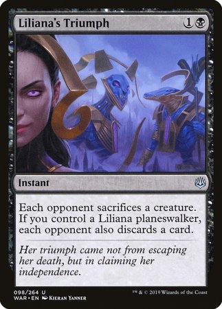 Liliana's Triumph [War of the Spark] | Magic Magpie