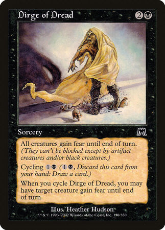 Dirge of Dread [Onslaught] | Magic Magpie