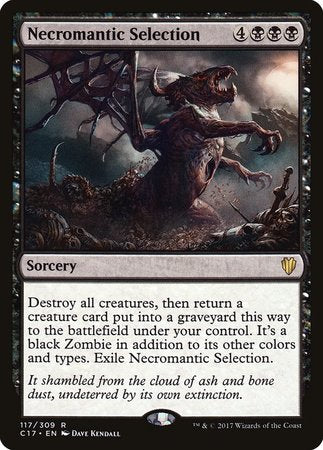 Necromantic Selection [Commander 2017] | Magic Magpie