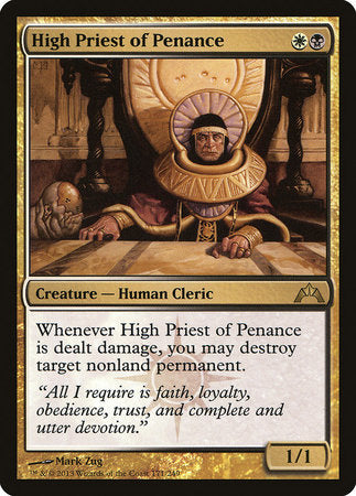 High Priest of Penance [Gatecrash] | Magic Magpie