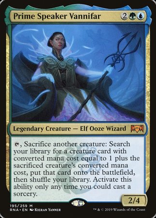 Prime Speaker Vannifar [Ravnica Allegiance] | Magic Magpie