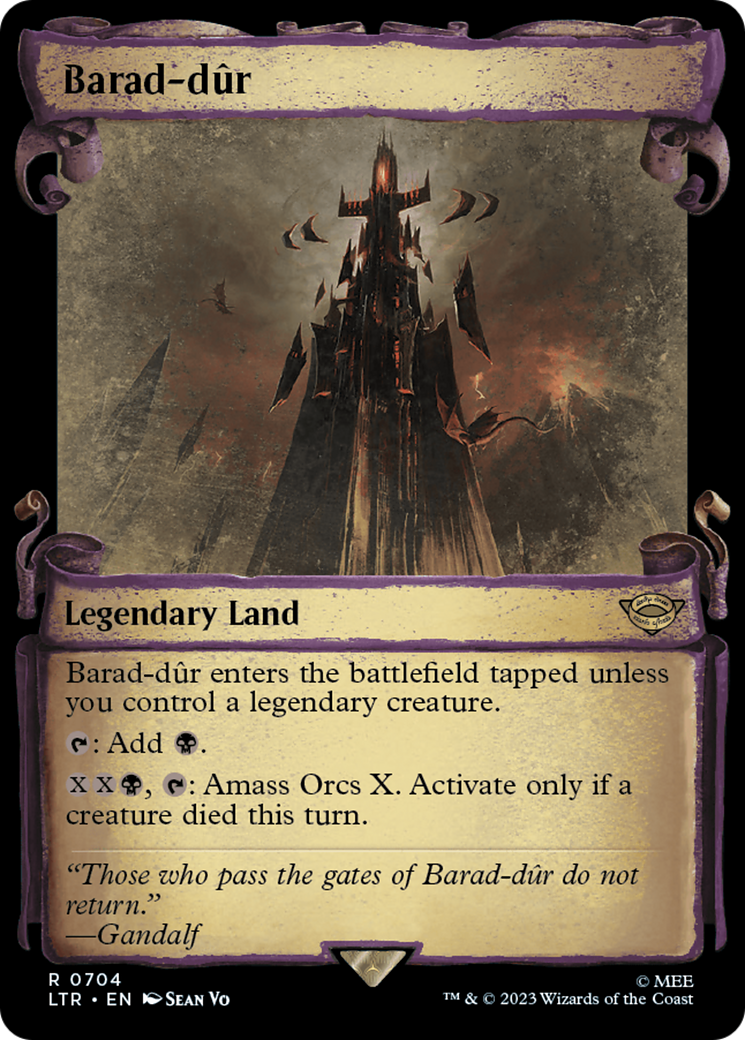 Barad-dur [The Lord of the Rings: Tales of Middle-Earth Showcase Scrolls] | Magic Magpie