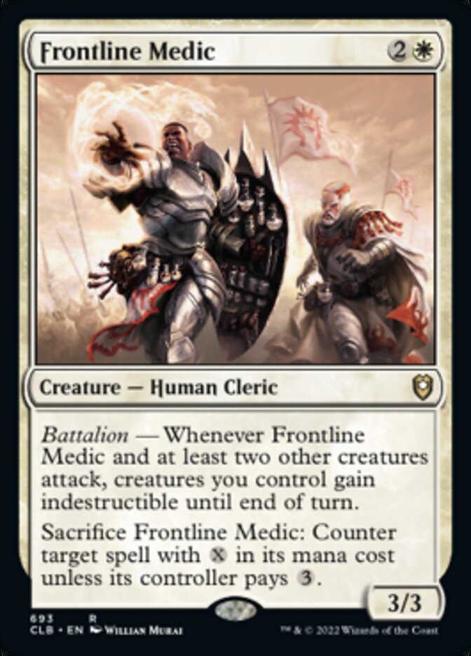 Frontline Medic [Commander Legends: Battle for Baldur's Gate] | Magic Magpie