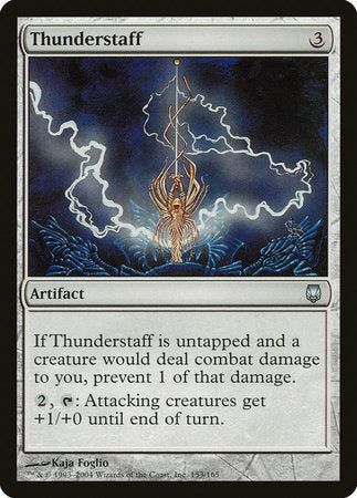 Thunderstaff [Darksteel] | Magic Magpie