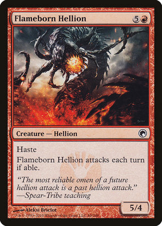 Flameborn Hellion [Scars of Mirrodin] | Magic Magpie
