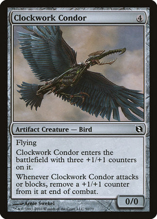 Clockwork Condor [Duel Decks: Elspeth vs. Tezzeret] | Magic Magpie