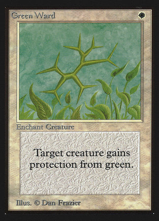 Green Ward (IE) [Intl. Collectors’ Edition] | Magic Magpie