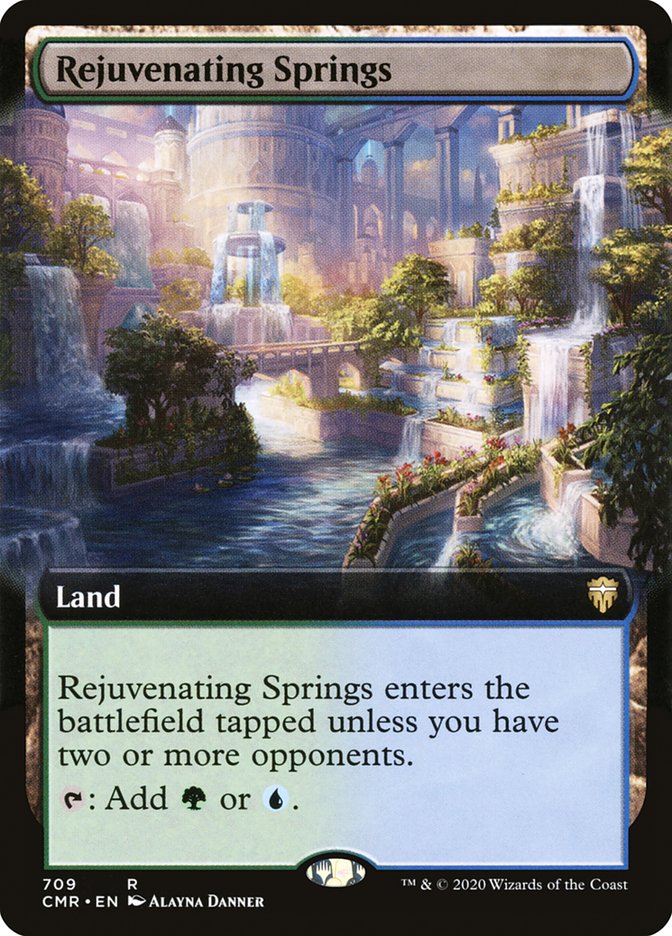 Rejuvenating Springs (Extended) [Commander Legends] | Magic Magpie