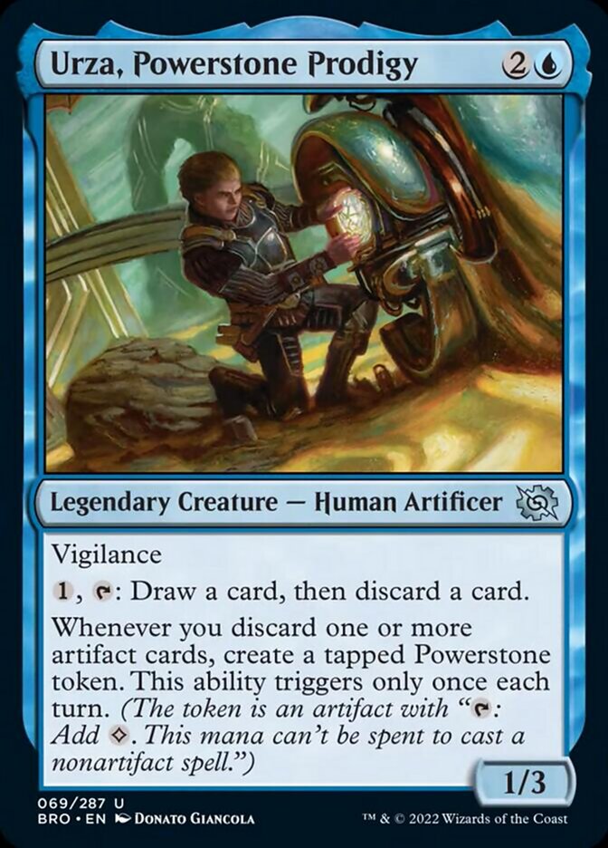 Urza, Powerstone Prodigy [The Brothers' War] | Magic Magpie