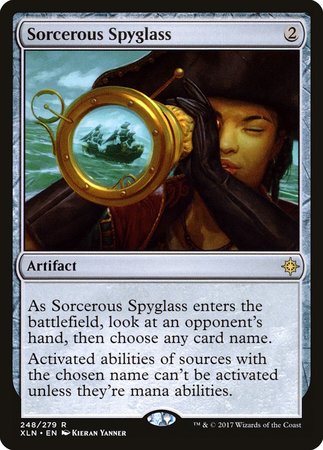 Sorcerous Spyglass [Ixalan] | Magic Magpie