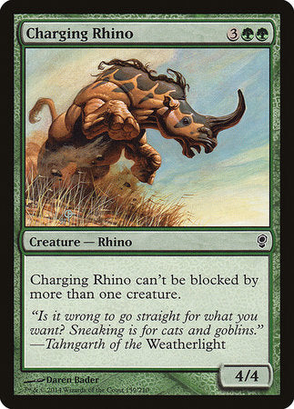 Charging Rhino [Conspiracy] | Magic Magpie