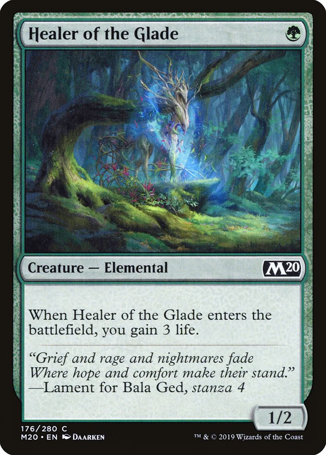 Healer of the Glade [Core Set 2020] | Magic Magpie