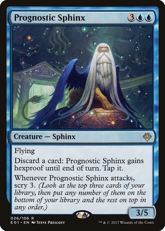 Prognostic Sphinx [Archenemy: Nicol Bolas] | Magic Magpie