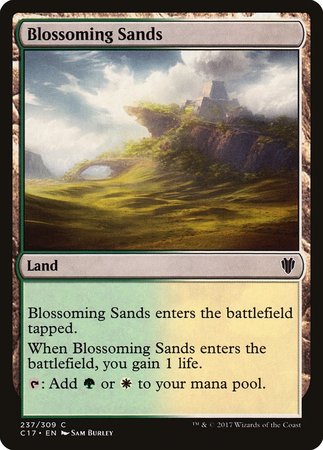 Blossoming Sands [Commander 2017] | Magic Magpie