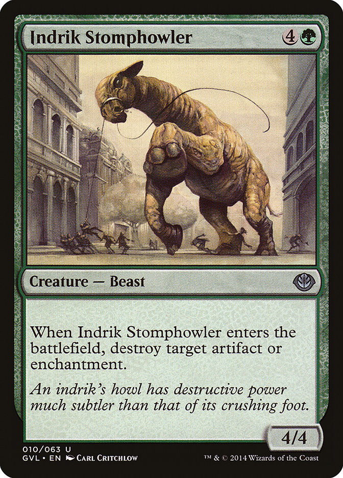 Indrik Stomphowler (Garruk vs. Liliana) [Duel Decks Anthology] | Magic Magpie