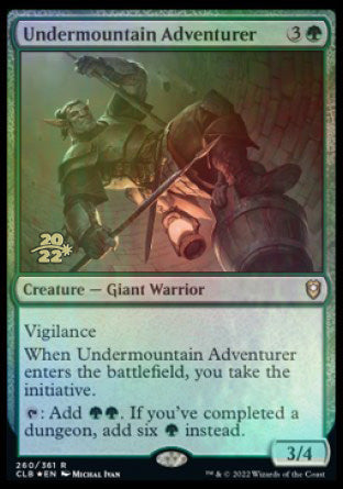 Undermountain Adventurer [Commander Legends: Battle for Baldur's Gate Prerelease Promos] | Magic Magpie