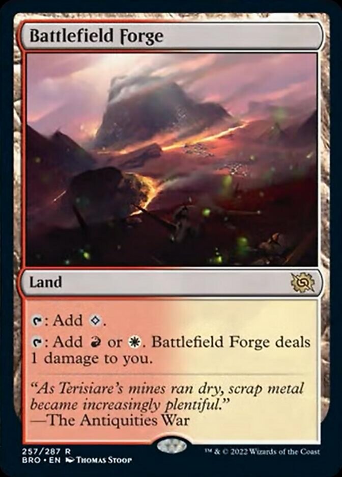 Battlefield Forge [The Brothers' War] | Magic Magpie