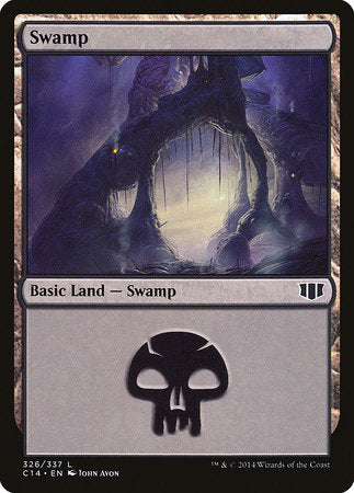 Swamp (326) [Commander 2014] | Magic Magpie