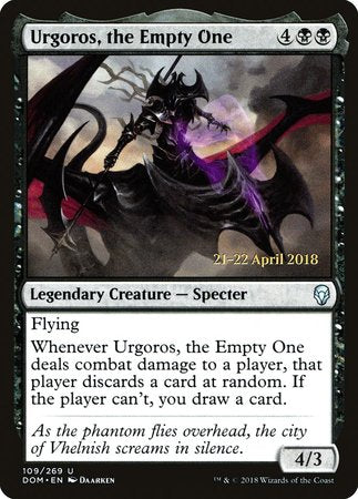 Urgoros, the Empty One [Dominaria Promos] | Magic Magpie