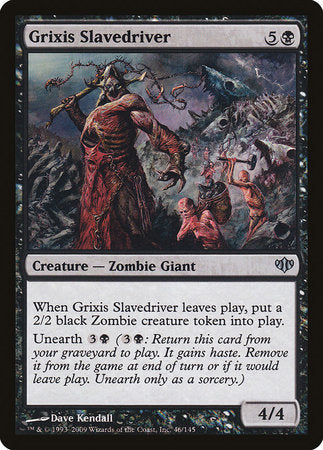 Grixis Slavedriver [Conflux] | Magic Magpie