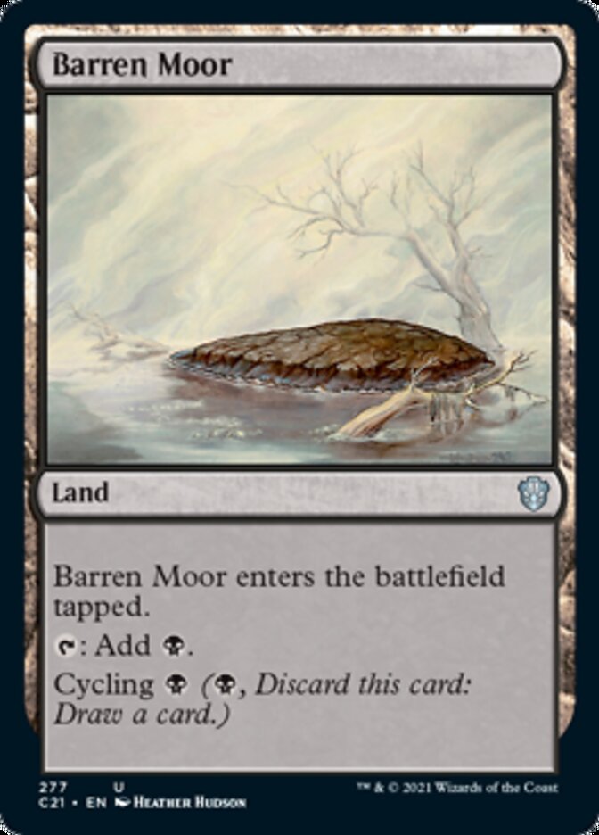 Barren Moor [Commander 2021] | Magic Magpie