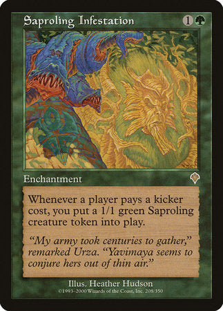 Saproling Infestation [Invasion] | Magic Magpie