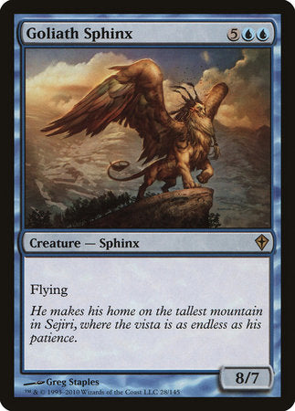 Goliath Sphinx [Worldwake] | Magic Magpie