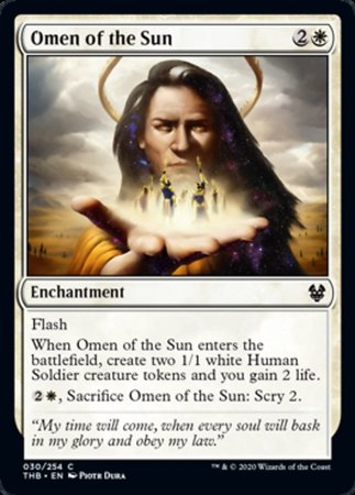 Omen of the Sun [Theros Beyond Death] | Magic Magpie