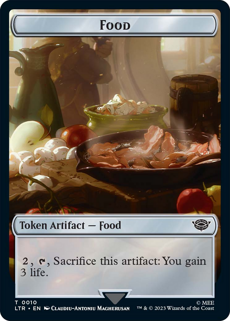 Soldier // Food Token [The Lord of the Rings: Tales of Middle-Earth Commander Tokens] | Magic Magpie