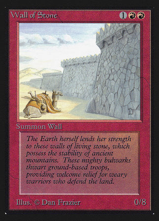 Wall of Stone (IE) [Intl. Collectors’ Edition] | Magic Magpie