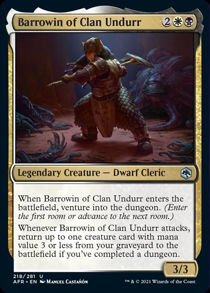 Barrowin of Clan Undurr [Dungeons & Dragons: Adventures in the Forgotten Realms] | Magic Magpie