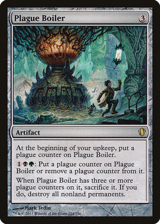 Plague Boiler [Commander 2013] | Magic Magpie