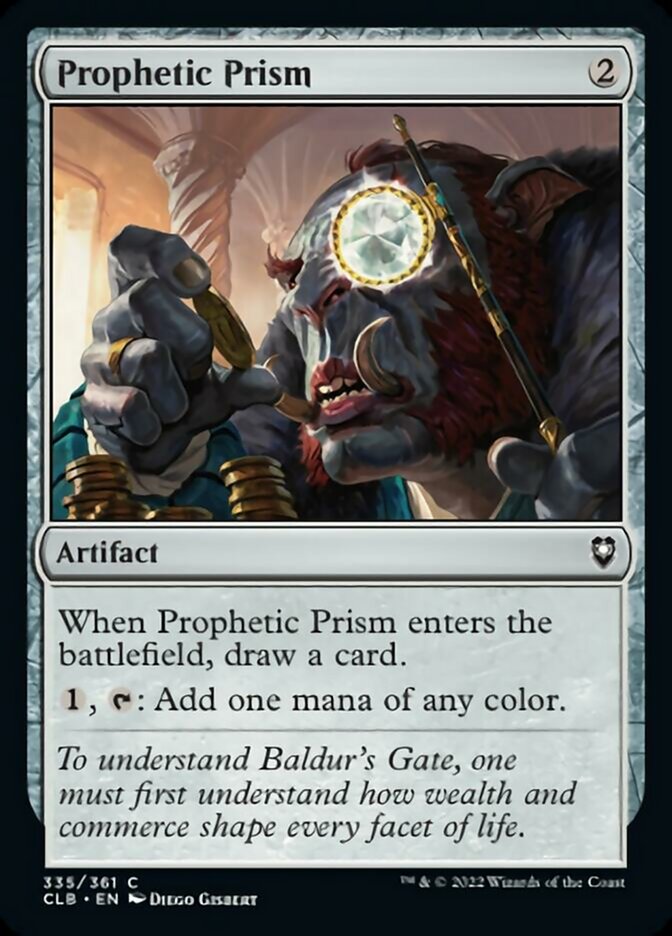 Prophetic Prism [Commander Legends: Battle for Baldur's Gate] | Magic Magpie