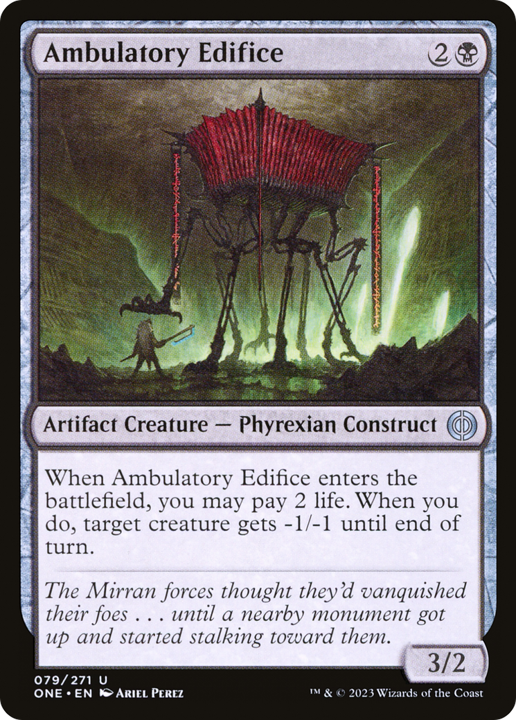 Ambulatory Edifice [Phyrexia: All Will Be One] | Magic Magpie