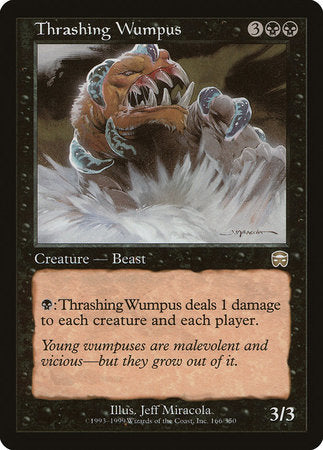 Thrashing Wumpus [Mercadian Masques] | Magic Magpie
