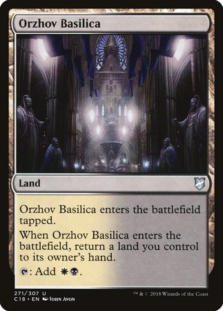 Orzhov Basilica [Commander 2018] | Magic Magpie