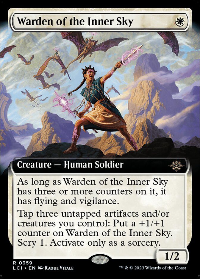 Warden of the Inner Sky (Extended Art) [The Lost Caverns of Ixalan] | Magic Magpie
