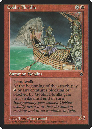 Goblin Flotilla [Fallen Empires] | Magic Magpie