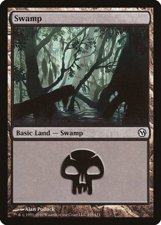 Swamp (105) [Duels of the Planeswalkers] | Magic Magpie