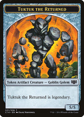 Daretti, Scrap Savant Emblem // Tuktuk the Returned Double-sided Token [Commander 2014 Tokens] | Magic Magpie