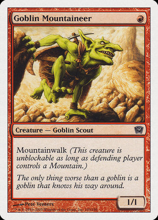 Goblin Mountaineer [Ninth Edition] | Magic Magpie