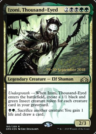 Izoni, Thousand-Eyed [Guilds of Ravnica Promos] | Magic Magpie