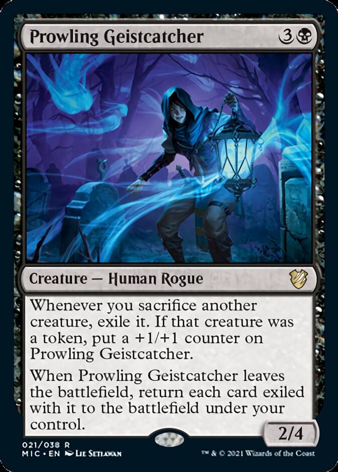 Prowling Geistcatcher [Innistrad: Midnight Hunt Commander] | Magic Magpie