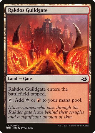 Rakdos Guildgate [Modern Masters 2017] | Magic Magpie