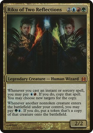 Riku of Two Reflections (Oversized) [Commander 2011 Oversized] | Magic Magpie