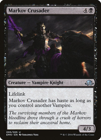 Markov Crusader [Eldritch Moon] | Magic Magpie