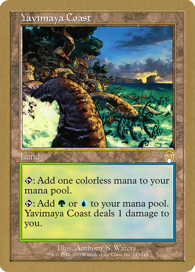 Yavimaya Coast (Raphael Levy) [World Championship Decks 2002] | Magic Magpie