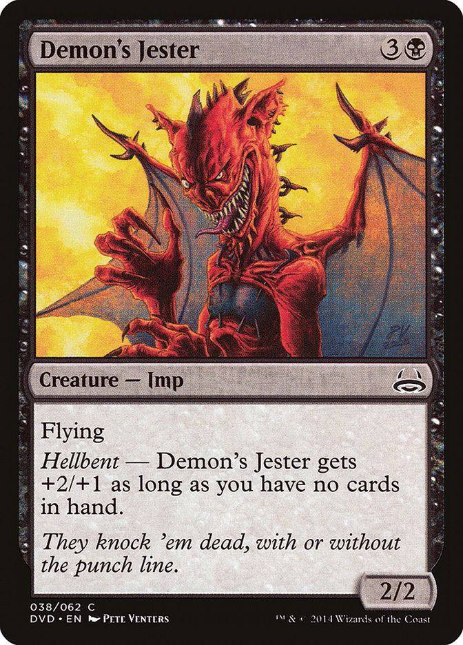 Demon's Jester (Divine vs. Demonic) [Duel Decks Anthology] | Magic Magpie