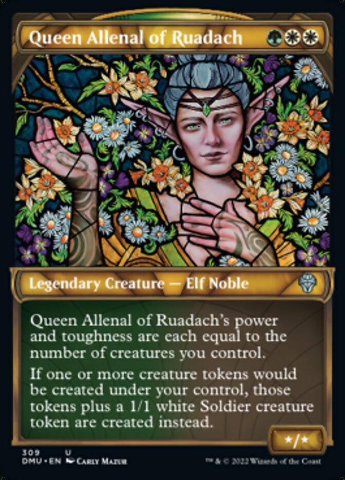 Queen Allenal of Ruadach (Showcase) [Dominaria United] | Magic Magpie