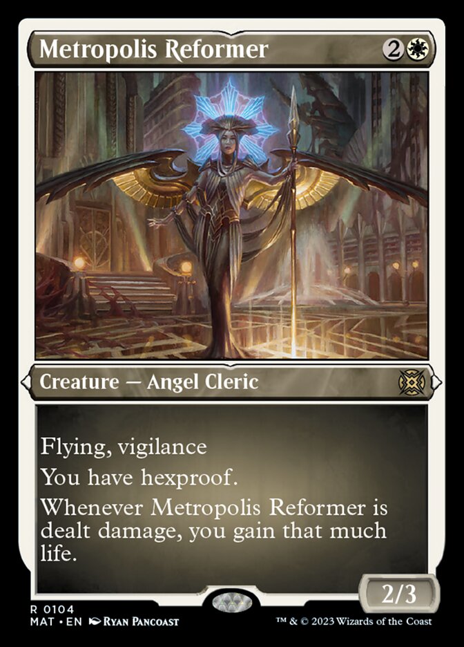 Metropolis Reformer (Foil Etched) [March of the Machine: The Aftermath] | Magic Magpie